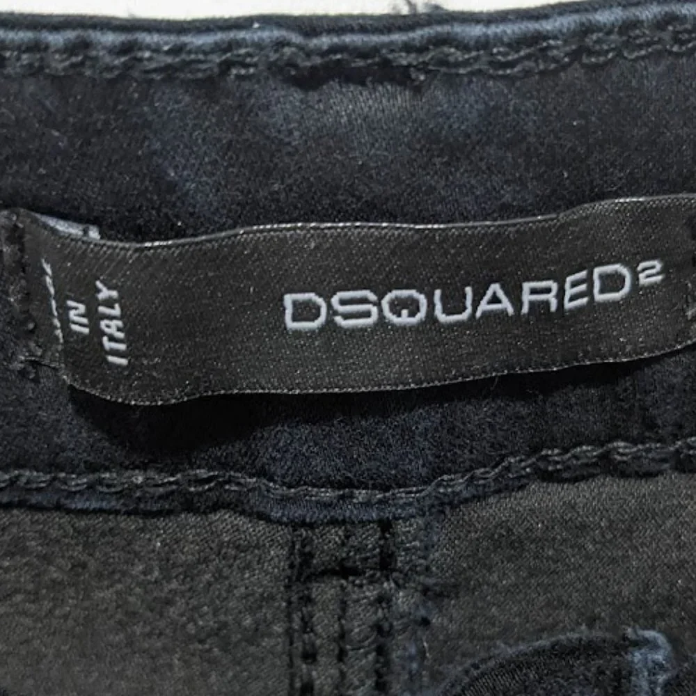 Dsquared | Women's Icon Skinny Stretch Pant in Black - Picture 3 of 9